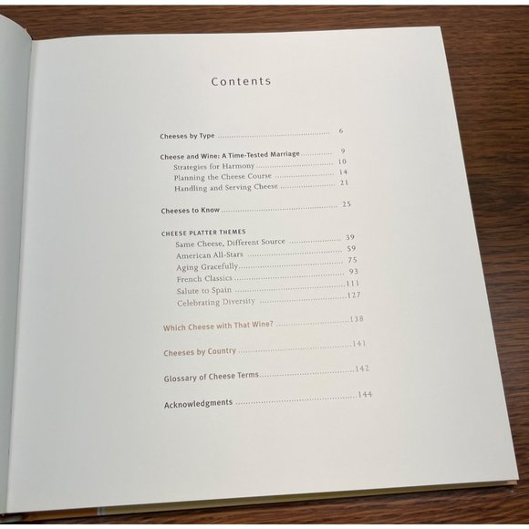 Cheese & Wine A Guide to Selecting Pairing and Enjoying by Janet Fletcher 2006 - Picture 2 of 9